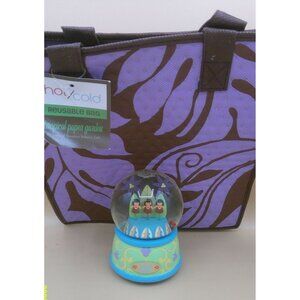 Disney Its A Small World Snow Globe, Reusable Hot/Cold Bag Set * Ab16 ee